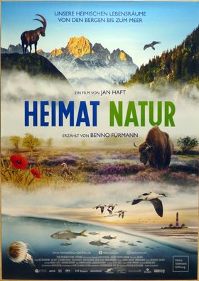 Heimat Natur - Original Kinoplakat A0 - Doku v. Jan Haft - Filmposter