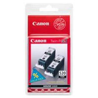 Canon Tinte PGI-520BK * schwarz* Twin Pack
