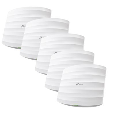 TP-Link - EAP245(5-pack) - AC1750 Ceiling Mount Dual-Band Wi-Fi Access