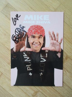 Promi Big Brother 2018 Hellseher Mike Shiva - handsigniertes Autogramm!!!