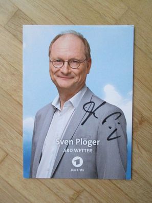 ARD Wetter Meteorologe & Moderator Sven Plöger - handsigniertes Autogramm!!