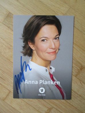 WDR Fernsehmoderatorin Anna Planken - handsigniertes Autogramm!!