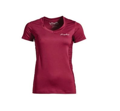 Kingsland KLpenny Ladies V-Neck Shirt Damen V-Ausschnitt Shirt New KL Burgundy S