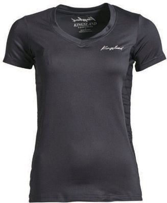 Kingsland KLpenny Ladies V-Neck Shirt Damen V-Ausschnitt Shirt Navy Summer Updat