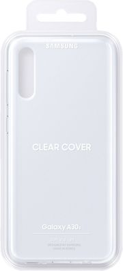 Original Samsung Clear Cover für Samsung Galaxy A30s Transparent EF-QA307TTEGWW