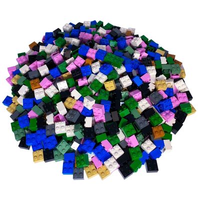 LEGO 2x2 Steine - Classic, Basic, City - 3003 - Bunt - - 500 Stueck