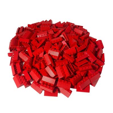 LEGO 2x4 Dachsteine Rot - 100 Stueck - Red 3037 NEU