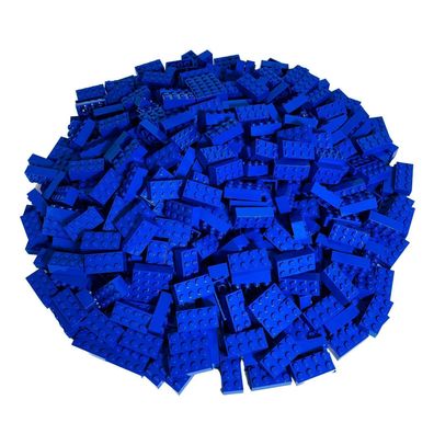 LEGO 2x4 Steine blau - Classic, Basic, City blue 3001 Menge 500 Stck.