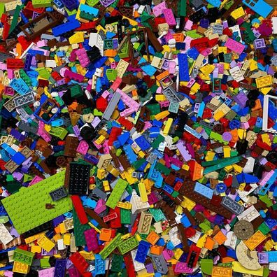 LEGO 1000 neue Steine - gemischt - Bausteine Basic Sondersteine - XL Starter Paket