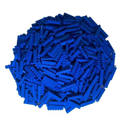 LEGO Blaue Steine 1x6 Hochsteine - Basic Classic - 3009 Menge 500x