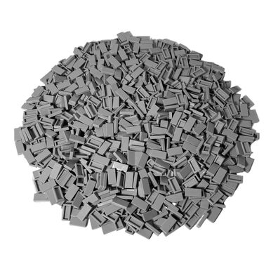 LEGO 1x2 Fliesen Hellgrau - Light bluish grey tile 3069b - 100x