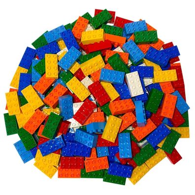 LEGO Duplo 2x4 Steine - 250 Stueck - Grundbausteine 3011 Brrandneu