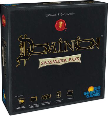 RGG - Dominion - Sammler-Box mit 400 Karten Erweiterungen und Zusatzmaterialien