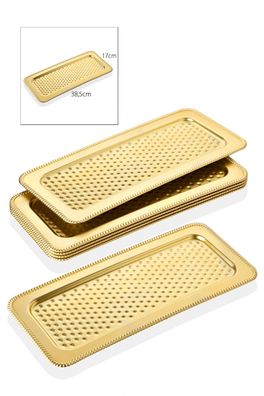 Hermia Concept, Aria- RWE6426, Gold, Serviertabletts, 100% Plastik