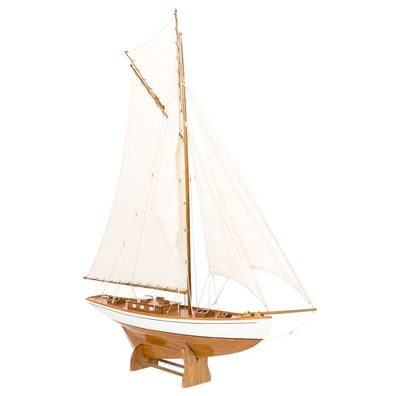 Modellschiff Segelyacht Yacht Holz Schiff Boot Segelschiff 135cm kein Bausatz