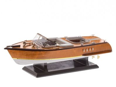 Modellschiff Sportboot Italien Schiffsmodell Yacht Schiff Boot 50cm kein Bausatz