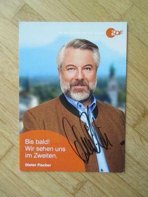 Die Rosenheim-Cops Schauspieler Dieter Fischer - handsigniertes Autogramm!!