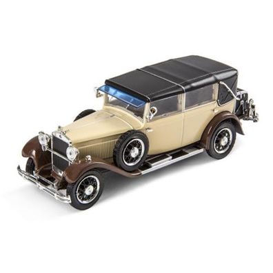 Original Skoda 860 (1932) Modellauto 1:43 Miniatur beige 6U0099300AHES