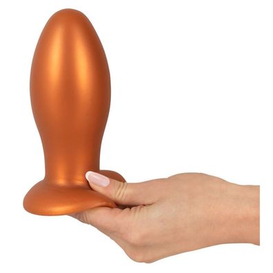 XL Anal-Plug mit Saugfuß + nahtlos + Silikon + 16cm Butt Big Dildo Sexspielzeug
