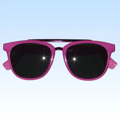 Stylische Faschingsbrille in Lila für Kostüm Gangster Lady Partys Fasching