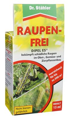 DR. Stähler Dipel ES® Raupenfrei, 15 ml