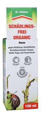 DR. Stähler Schädlingsfrei Organic, 100 ml