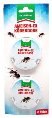 DR. Stähler Ameisen-Ex Köderdose, 2 Stück