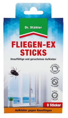 DR. Stähler Fliegen-Ex Sticks, 8 Stück