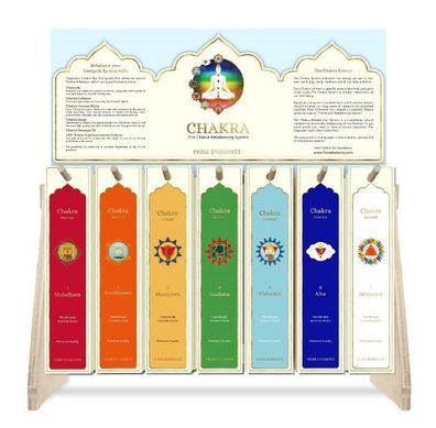 Chakra Räucherstäbchen, 10 Stück, Fiore d´ Oriente, 20g oder 3 * 7 mit 42 g