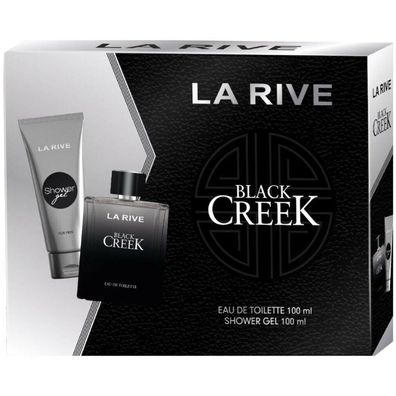 La Rive for Men Black Creek Geschenkset (Eau de Toilette 100ml + Duschgel 100ml)