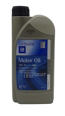 GM Dexos 2 5W-30 1 Liter