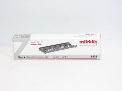 Märklin mini-club 8976 - Rampenstück - Grau - Spur Z - 1:220 - Originalverpackung
