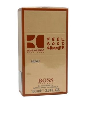 Hugo Boss Boss Orange Feel Good Summer 100 ml Eau de Toilette Spray NEU OVP