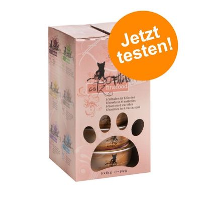 catz finefood Mix-Paket - Feinste in Gelee - 6 x 85g ? Katzennassfutter