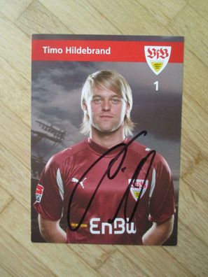 VfB Stuttgart Saison 06/07 Timo Hildebrand - handsigniertes Autogramm!!!