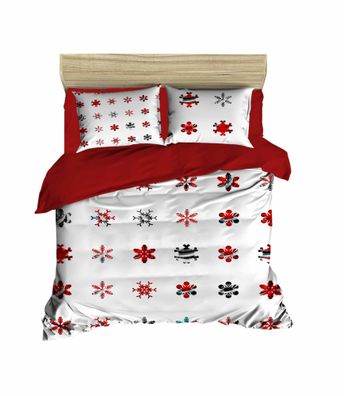 L'Essentiel Linge de Maison, Adal- PRL5127, Rot, Bettdecken, Oberseite der Bettdecke