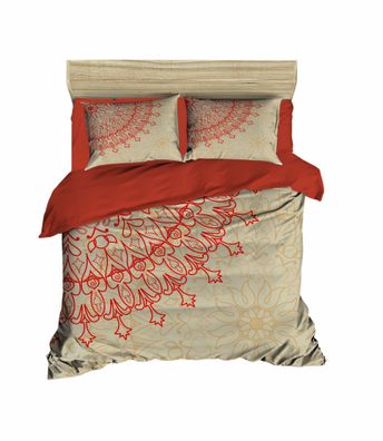 L'Essentiel Linge de Maison, Adal- PRL6128, Rot, Bettdecken, Oberseite der Bettdecke