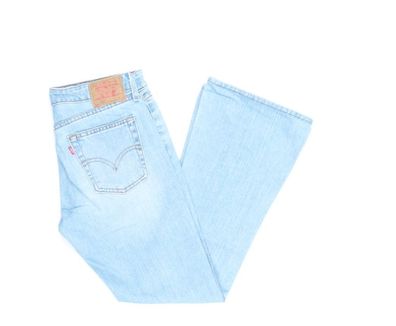 Levi's Levis Jeans Hose 519 W29 L28 blau stonewashed 29/28 Bootcut B610