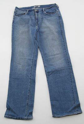 Levi's Levis Jeans Hose 505 Straight W32 L32 32/32 blau stonewashed Y243