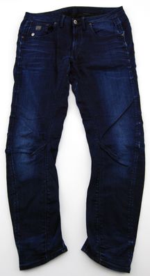 G-Star Jeans Hose ARC 3D Tapered WMN W27 L34 27/34 blau dark denim Y306