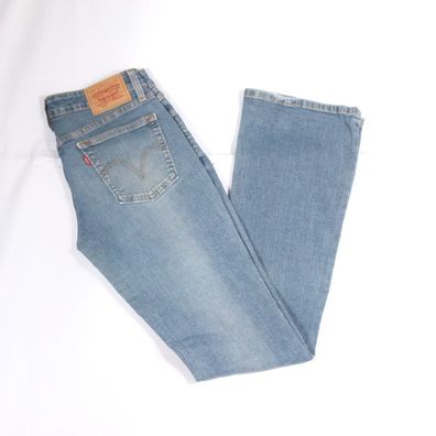 Levi's Levis Jeans Hose 518 Gr. 5L blau stonewashed Bootcut RH398