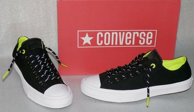Converse 153541C ALL STAR CTAS 2 OX Canvas Schuhe Sneaker Boots 43 Black Volt Wh