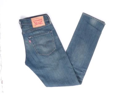 Levi's Levis Jeans Hose 511 W31 L34 blau stonewashed 31/34 Straight B945