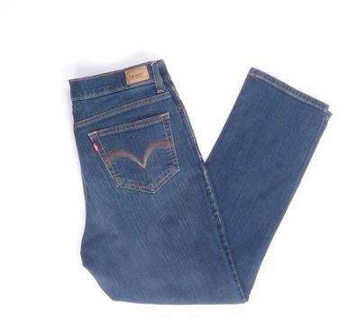 Levi's Levis Jeans Hose 512 Straight W32 L30 blau stonewashed 32/30 B1013