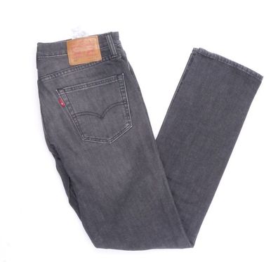 Levi's Levis Jeans Hose 511 W31 L34 grau stonewashed 31/34 Straight B2247