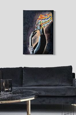 Wallity, Kanvas- TCR1393, Bunt, Leinwandbilder, 50 x 70 cm, 100% Leinwand