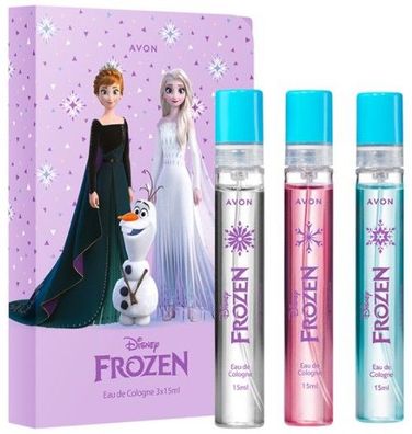 Avon Disney Frozen2 Geschenkset 3x15ml Weihnachten Geburtstag für Mädchen Neu OVP
