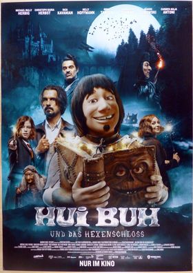 Hui Buh und das Hexenschloss - Orig. Kinoplakat A0 -Michael Bully Herbig - Filmposter