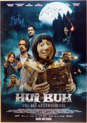 Hui Buh und das Hexenschloss - Orig. Kinoplakat A1 -Michael Bully Herbig - Filmposter