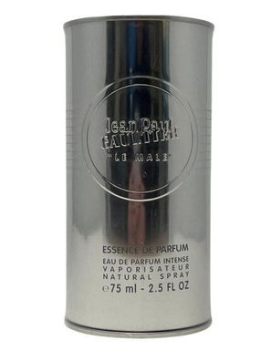 Jean Paul Gaultier Le Male Essence de Parfum - silberne Dose - 75 ml EdP Spray NEU OV